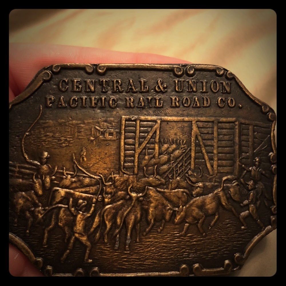 Handmade 1930’s belt buckle